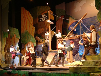 The Pirate Ship for Pirates of Penzance
