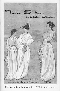 Programme for Three Sisters