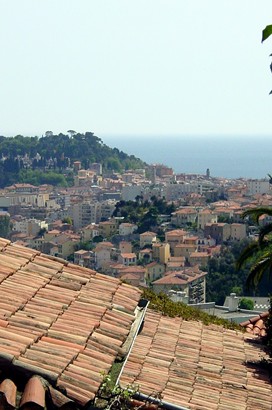 Tiled rooftop in Nice